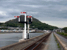 The trident signal - Pic: Peter Matthews