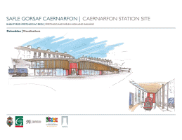 Draft plans for Caernarfon Station - Pic F&WHR