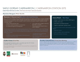 Draft plans for Caernarfon Station - Pic F&WHR