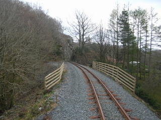 Cwm Bychan embankment