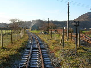 Beyond Pen y Mount junction