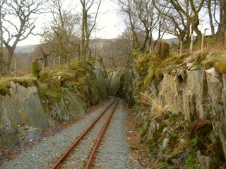 Start of upper Cwm Cloch horseshoe