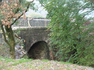 Afon Cwm Cloch lower bridge